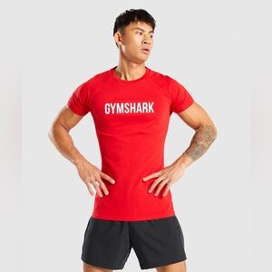 Gymshark Apollo Men’s Red Workout T-Shirt size Large